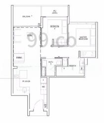 Riverfront Residences (D19), Apartment #520105821
